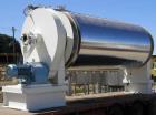 Used R Simon Stainless Steel Chill Drum Dryer, Model 4718