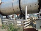 USED: Stern Roger rotary drum dryer system consisting of a Stern Roger10'6