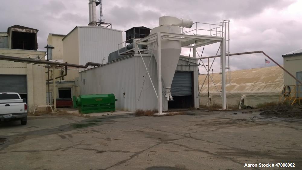 Used Barr-Rosin Flash Dryer. Maxon Burner rated at 20,000 BTU capability for a pull-thru system and 30,000 BTU for a push-thru system. All Stainless steel.