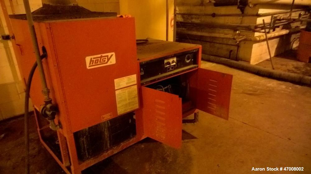 Used Barr-Rosin Flash Dryer. Maxon Burner rated at 20,000 BTU capability for a pull-thru system and 30,000 BTU for a push-thru system. All Stainless steel.