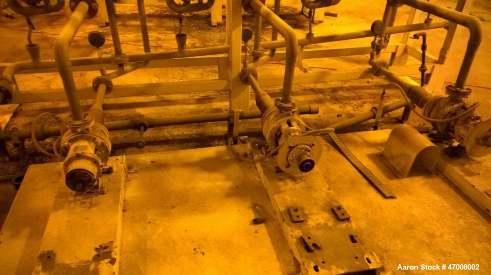Used Barr-Rosin Flash Dryer. Maxon Burner rated at 20,000 BTU capability for a pull-thru system and 30,000 BTU for a push-thru system. All Stainless steel.