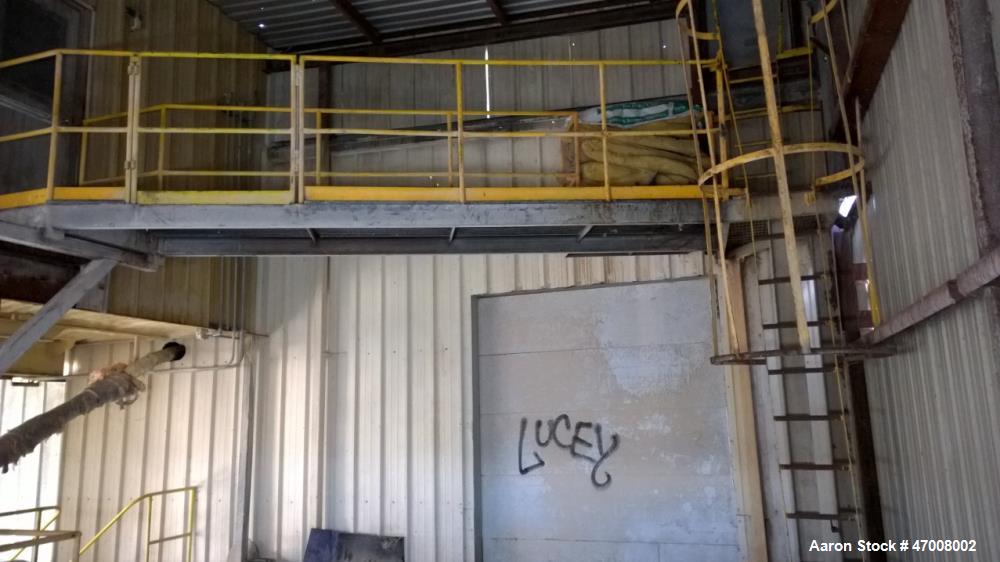 Used Barr-Rosin Flash Dryer. Maxon Burner rated at 20,000 BTU capability for a pull-thru system and 30,000 BTU for a push-thru system. All Stainless steel.