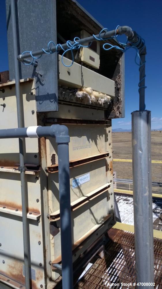 Used Barr-Rosin Flash Dryer. Maxon Burner rated at 20,000 BTU capability for a pull-thru system and 30,000 BTU for a push-thru system. All Stainless steel.