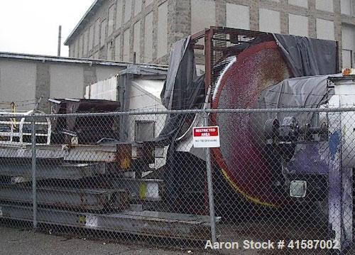 Used APV Anhydro Type SFD-63 Spin Flash Dryer, W.O. #112-00-459, stainless steel construction. Unit includes an American Air Filter Varicel pre-filter, 40 hp blower. Gas burner with stainless steel c...