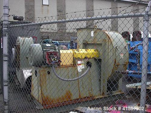 Used APV Anhydro Type SFD-63 Spin Flash Dryer, W.O. #112-00-459, stainless steel construction. Unit includes an American Air Filter Varicel pre-filter, 40 hp blower. Gas burner with stainless steel c...
