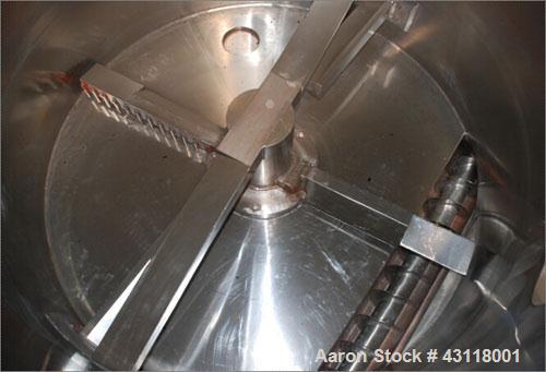 Used Anhydro / APV Spin Flash Dryer, Model SFD-59, stainless steel. Chamber diameter 800 mm, feed vat diameter 1600 mm x 1500 mm high. Closed inert loop operation and is metered for propane gas fuel....