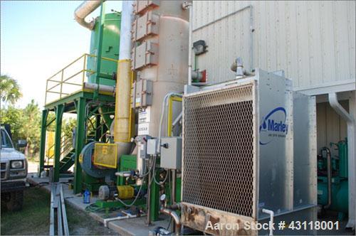 Used Anhydro / APV Spin Flash Dryer, Model SFD-59, stainless steel. Chamber diameter 800 mm, feed vat diameter 1600 mm x 1500 mm high. Closed inert loop operation and is metered for propane gas fuel....