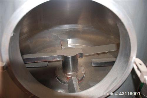 Used Anhydro / APV Spin Flash Dryer, Model SFD-59, stainless steel. Chamber diameter 800 mm, feed vat diameter 1600 mm x 1500 mm high. Closed inert loop operation and is metered for propane gas fuel....