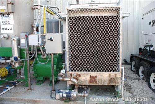 Used Anhydro / APV Spin Flash Dryer, Model SFD-59, stainless steel. Chamber diameter 800 mm, feed vat diameter 1600 mm x 1500 mm high. Closed inert loop operation and is metered for propane gas fuel....