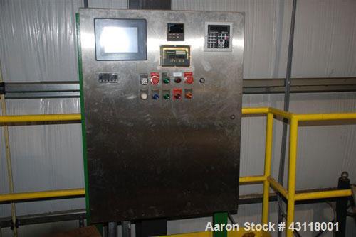 Used Anhydro / APV Spin Flash Dryer, Model SFD-59, stainless steel. Chamber diameter 800 mm, feed vat diameter 1600 mm x 1500 mm high. Closed inert loop operation and is metered for propane gas fuel....