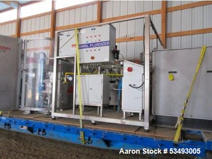 Used GEA Niro Swirl Fluidizer Flash Dryer – 55 kg/hr Evaporation, Stainless Steel Skid