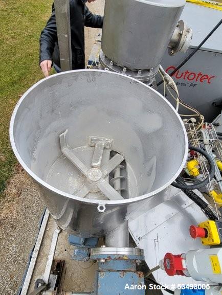 Used GEA Niro Swirl Fluidizer Flash Dryer – 55 kg/hr Evaporation, Stainless Steel Skid