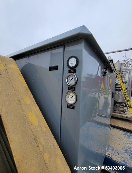 Used GEA Niro Swirl Fluidizer Flash Dryer – 55 kg/hr Evaporation, Stainless Steel Skid