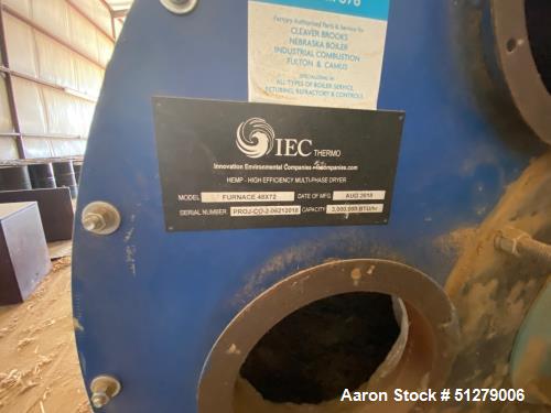 Used IEC  Hemp and Crop Multi-Phase Dryer