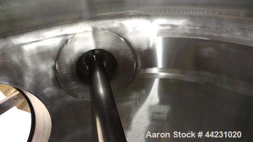 Used Marriott Walker Flash Cooler, 316 Stainless Steel, Vertical. Approximate 48" diameter x 56" straight side top section x 52" diameter x 31" straight side bottom section, dished top, coned bottom....