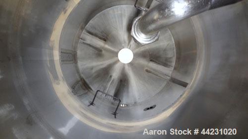 Used Marriott Walker Flash Cooler, 316 Stainless Steel, Vertical. Approximate 48" diameter x 56" straight side top section x 52" diameter x 31" straight side bottom section, dished top, coned bottom....