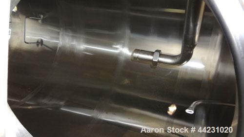 Used Marriott Walker Flash Cooler, 316 Stainless Steel, Vertical. Approximate 48" diameter x 56" straight side top section x 52" diameter x 31" straight side bottom section, dished top, coned bottom....