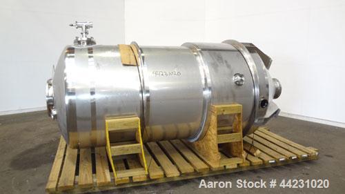 Used Marriott Walker Flash Cooler, 316 Stainless Steel, Vertical. Approximate 48" diameter x 56" straight side top section x 52" diameter x 31" straight side bottom section, dished top, coned bottom....