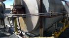 Used Barr-Rosin Flash Dryer. Maxon Burner rated at 20,000 BTU capability for a pull-thru system and 30,000 BTU for a push-thru system. All Stainless steel.