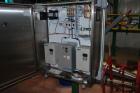 Used Anhydro / APV Spin Flash Dryer, Model SFD-59, stainless steel. Chamber diameter 800 mm, feed vat diameter 1600 mm x 1500 mm high. Closed inert loop operation and is metered for propane gas fuel....