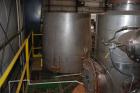 Used Anhydro / APV Spin Flash Dryer, Model SFD-59, stainless steel. Chamber diameter 800 mm, feed vat diameter 1600 mm x 1500 mm high. Closed inert loop operation and is metered for propane gas fuel....