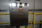 Used Anhydro / APV Spin Flash Dryer, Model SFD-59, stainless steel. Chamber diameter 800 mm, feed vat diameter 1600 mm x 1500 mm high. Closed inert loop operation and is metered for propane gas fuel....