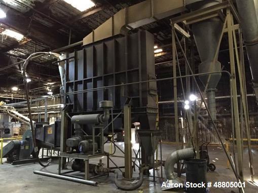 Used ACT Fluid Bed Dryer, 20"W x 12'L Drying Area