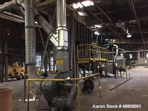 Used ACT Fluid Bed Dryer, 20"W x 12'L Drying Area
