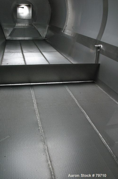 Used Stainless Steel APV Continuous Fluid Bed Dryer, Model FBTS2
