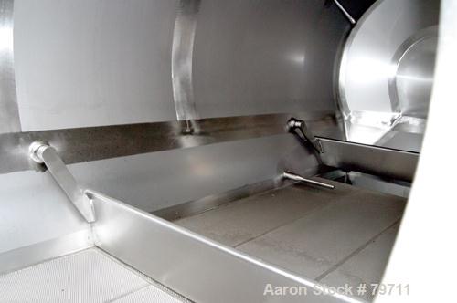 Used Stainless Steel APV continuous Fluid Bed Dryer, Model FBTS2