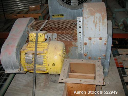 USED: Fluid bed cooler/dryer, Bepex model FBS-SS, all stainless steelconstruction. Bed is approximately 3' x 15'. Complete with drying andcooling section, fans, coils, etc.
