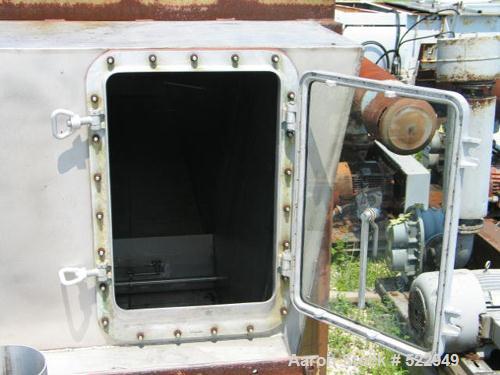 USED: Fluid bed cooler/dryer, Bepex model FBS-SS, all stainless steelconstruction. Bed is approximately 3' x 15'. Complete with drying andcooling section, fans, coils, etc.