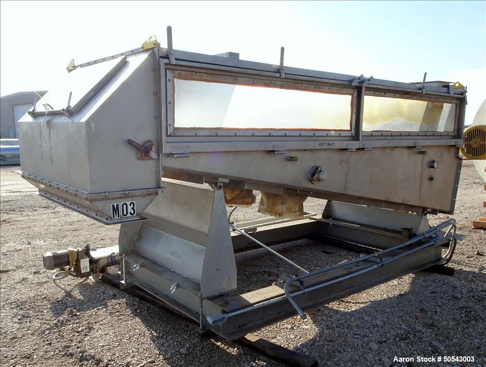 Used- Buhler Fluid-Bed Dryer/Cooler, Model OTW-Z 500C.