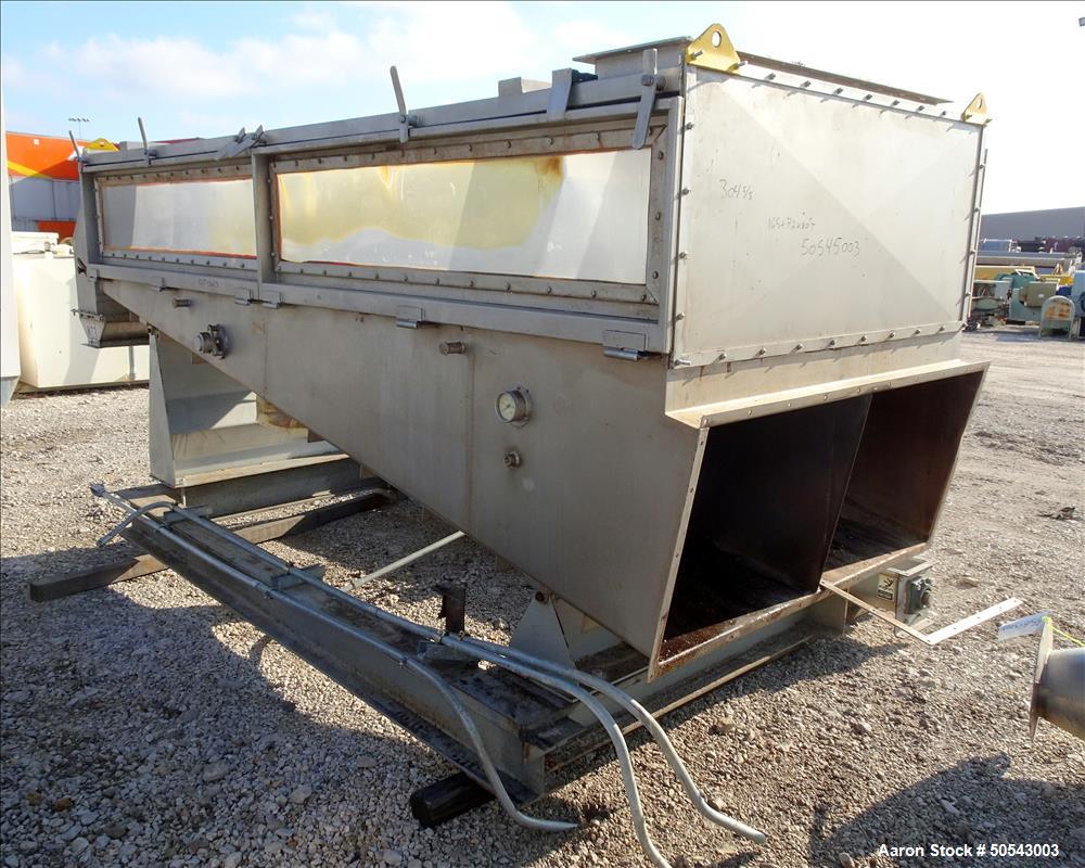 Used Buhler Fluid-Bed Dryer/Cooler, Model OTW-Z 500C.
