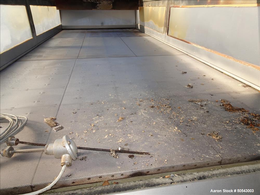 Used Buhler Fluid-Bed Dryer/Cooler, Model OTW-Z 500C.