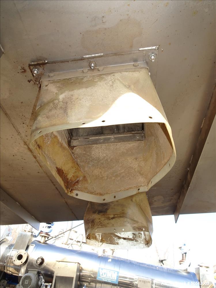Used Buhler Fluid-Bed Dryer/Cooler, Model OTW-Z 500C.