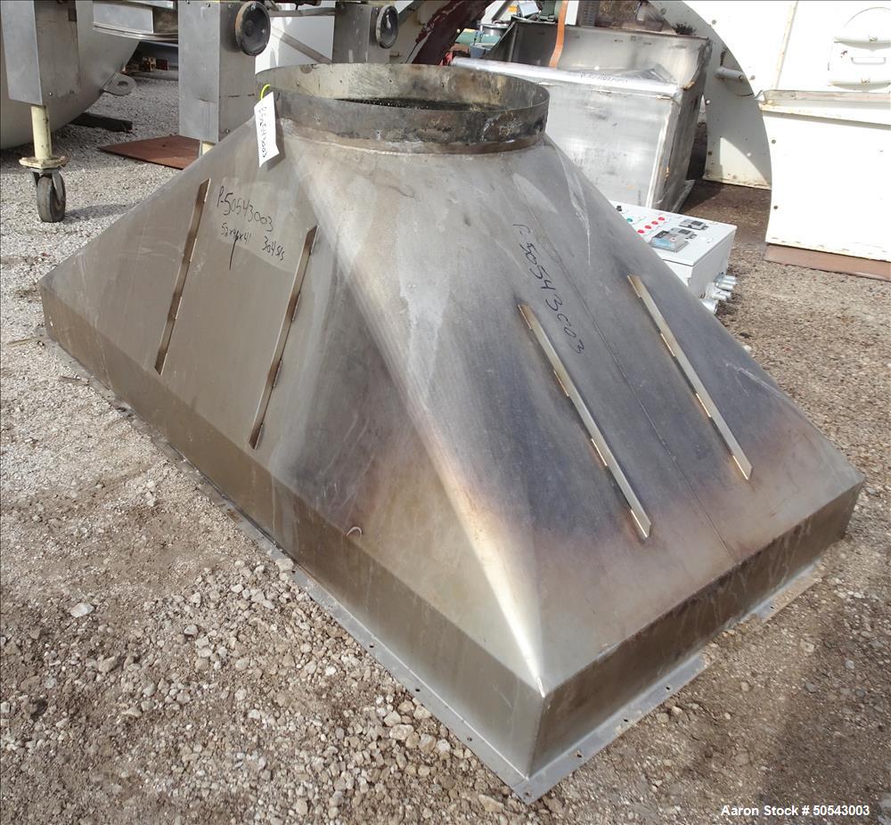 Used Buhler Fluid-Bed Dryer/Cooler, Model OTW-Z 500C.
