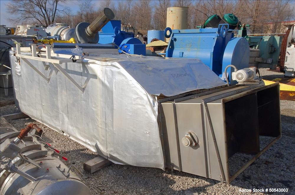 Used- Buhler Fluid-Bed Dryer/Cooler, Model OTW-Z 500C.