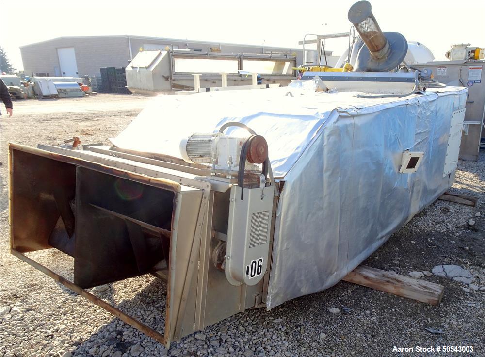 Used Buhler Fluid-Bed Dryer/Cooler, Model OTW-Z 500C.