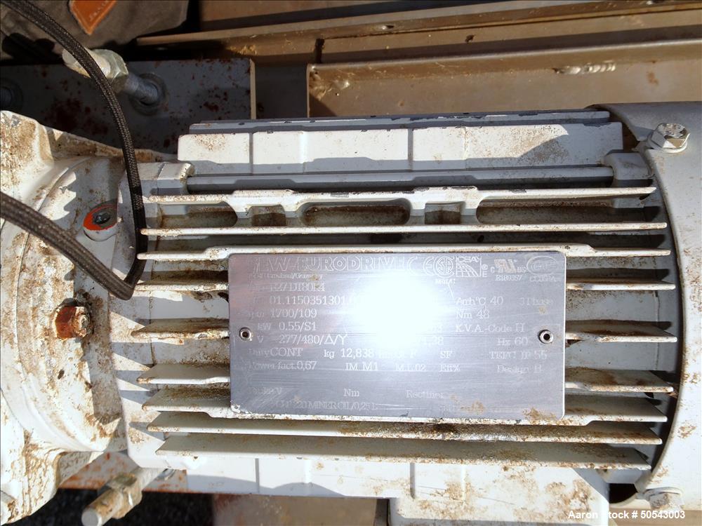 Used Buhler Fluid-Bed Dryer/Cooler, Model OTW-Z 500C.