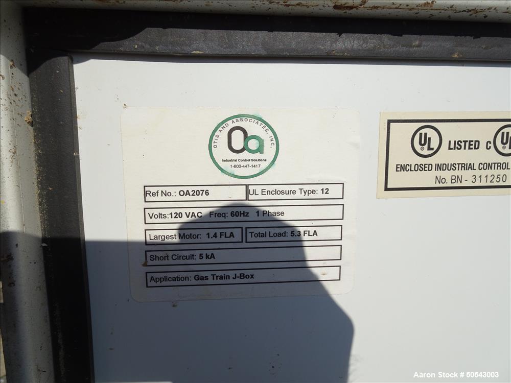 Used Buhler Fluid-Bed Dryer/Cooler, Model OTW-Z 500C.
