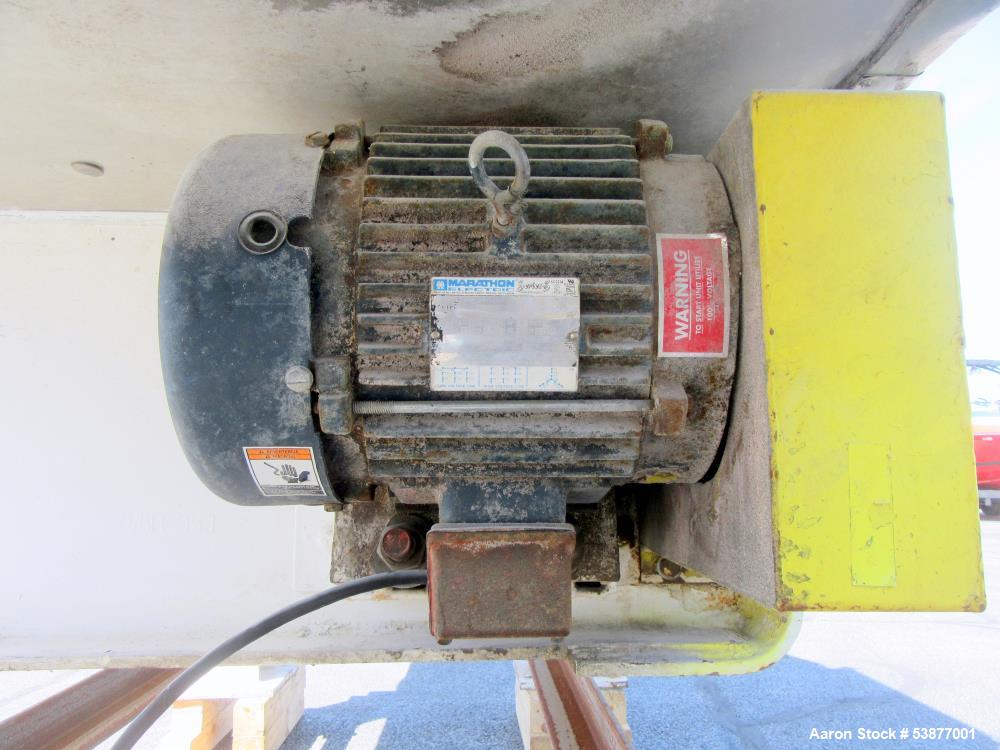 Used Carman FBP-422 Vibrating Fluid Bed Dryer & Cooler – 5,000 Lbs/Hr Capacity