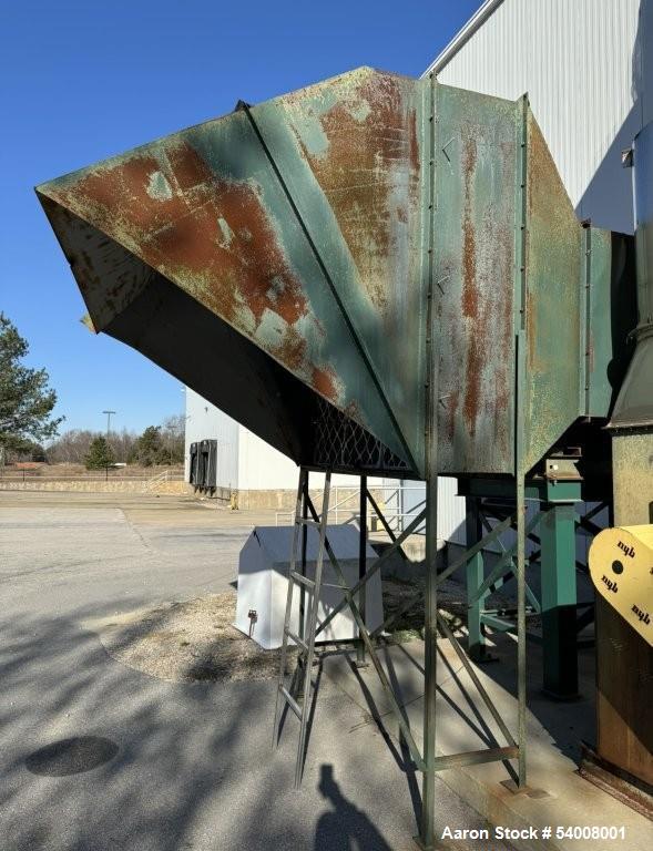 Used Carmen Model FBP-562 Vibratory Fluid Bed Dryer System – 45" x 17'6", Dual Zone, SS, w/ Crusher, Screener, Sifter & Heater