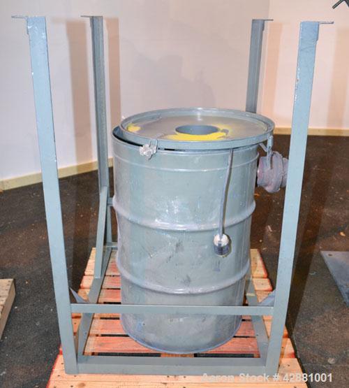 Used Carrier Vibrating Equipment Dryer/Cooler, Model FCAD-12100S, 304 Stainless Steel. 11’’ wide x 135’’ long trough, approximately 120’’ long section with a perforated “W” shaped deck. Top end feed,...