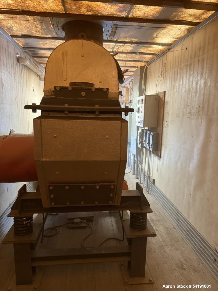 Used Carrier Fluid Bed Dryer – Model FTDAD/C2460S, Gas-Fired, 24" x 5.5' Heated Section, Carbon Steel
