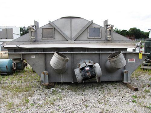 Used- Carrier Vibratory Continuous Fluid Bed Dryer, Model OAC-2433