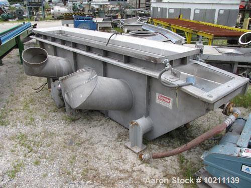 Used- Carrier Vibratory Continuous Fluid Bed Dryer, Model OAC-2433