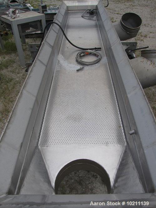 Used- Carrier Vibratory Continuous Fluid Bed Dryer, Model OAC-2433
