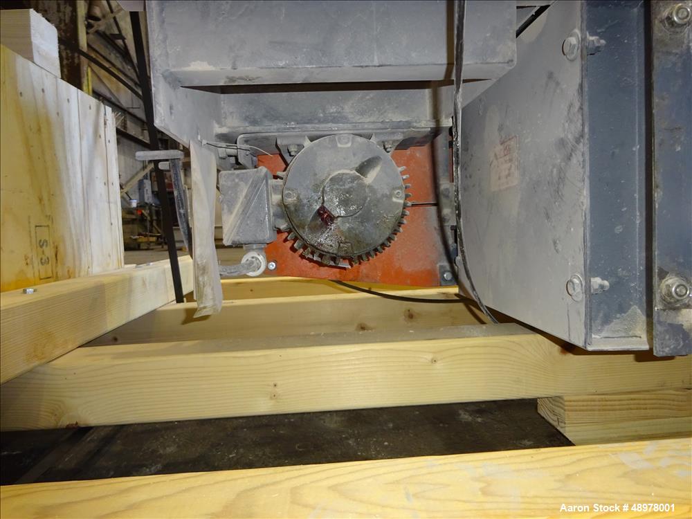Used Carrier Vibrating Equipment Inc. Vibratory Fluid Flow Continuous Fluid Bed