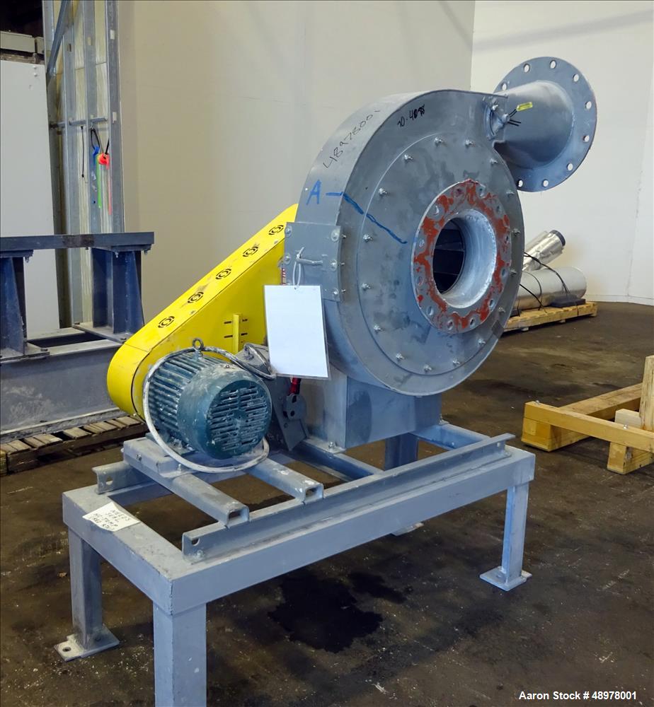 Used Carrier Vibrating Equipment Inc. Vibratory Fluid Flow Continuous Fluid Bed